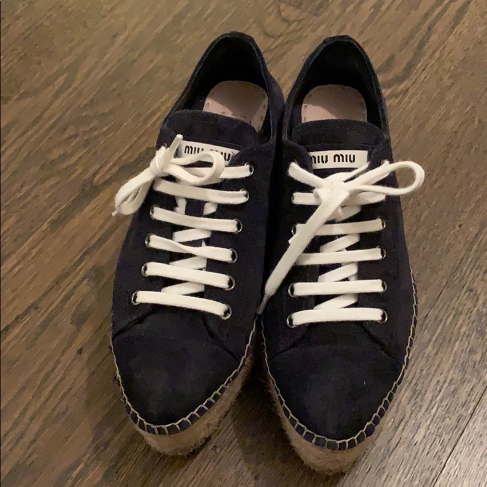 Miu Miu Platform Espiadrilles